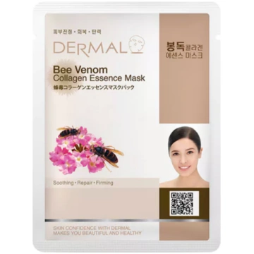 BEE VENOM Collagen Essence sejas maska, mitrinoša,