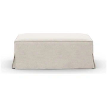 Pouf, "Jodie", 1 Seat, 102x80x40, Natural Micadoni
