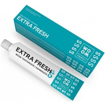 WOOM FAMILY EXTRA FRESH zobu pasta, 75 ml