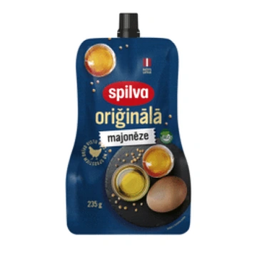 Majonēze SPILVA oriģinālā 250ml stāvpaka
