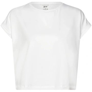 Aim´n - Soft Basic Roll Sleeve Top - izmērs L