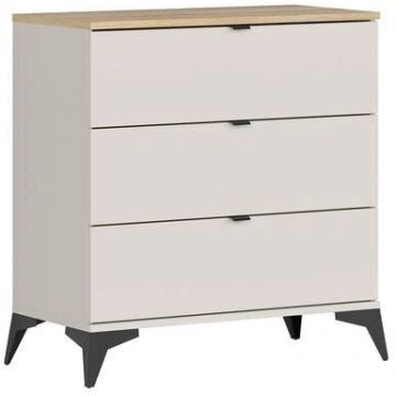 Kumode Melna Sarkana Balta Glamour, balta Black Re