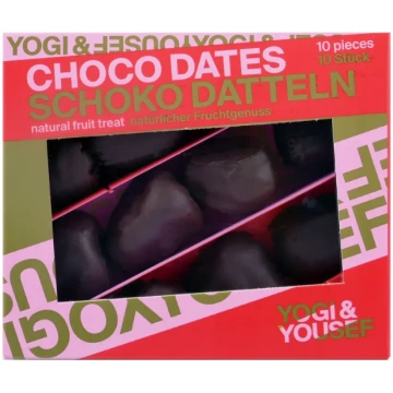 Svaigas dateles tumšajā šokolādē Yogi & Yousef"s
