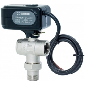 Lodveida ventilis ar piedziņu MBA135 230V,G3/4",3w