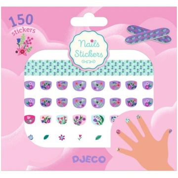 Nagu uzlīmes - Mazie ziedi DJ09241 Djeco