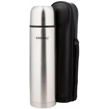 Termoss KingHoff Steel Thermos, 0.5 l, sudraba krā