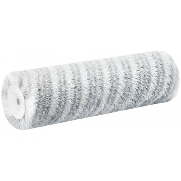 Rullis 25cm Ø48mm,18mm, poliesters, pelēkas svītra