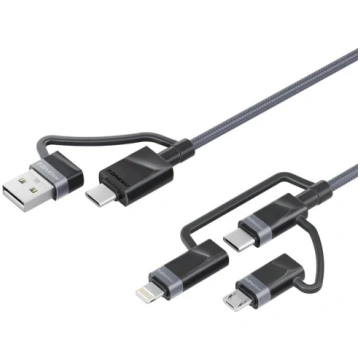 Promate PentaPower Universāls kabelis 6-in-1 USB-C
