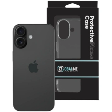 OBAL:ME TPU macņš piekš Apple iPhone 17 caurspīdīg