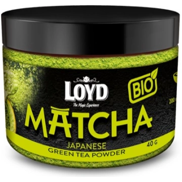 LOYD Zaļās tējas pulveris Matcha, 40g