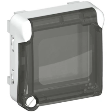 Legrand PLEXO55 Adapter do mechanizmów MOSAIC szar