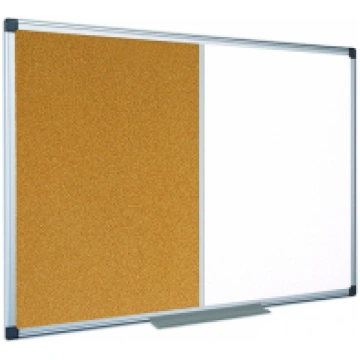 Magnētiskā un korķa tāfele BI-OFFICE MAYA 90 x 60,