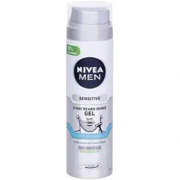 Nivea Sensitive Vīriešu Beard 3 Days skūšanās žele