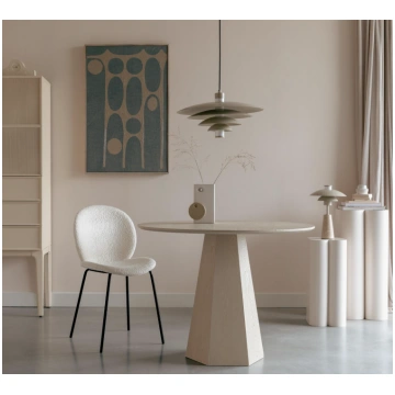 Table Pilar Rice Zuiver, White Label Living