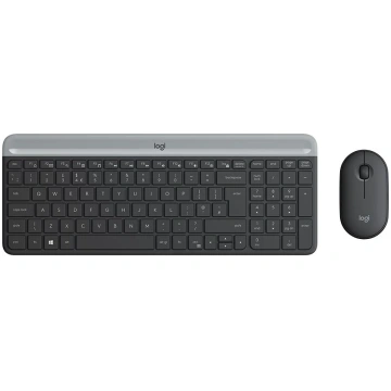 SLIM WIRELESS KEYB+MOUSE COMBO/MK470 GRAPHITE CZE 