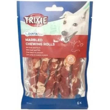 Gardums suņiem : Trixie Denta Fun Marbled Beef Che