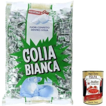 Golia Bianca Algusto Piparmētru un lakricas cietās