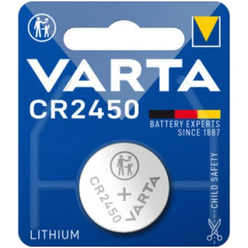 Litija akumulators Varta CR2450 3V