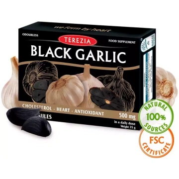 Black Garlic (Melnais ķiploks), Terezia, 60 kaps
