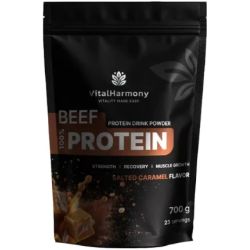 VitalHarmony Liellopu proteīns 700g ar salītās kar