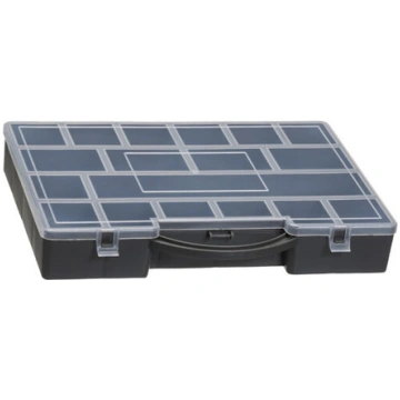 Plastmasas kaste ar nodalījumiem Hobby Box Plast T