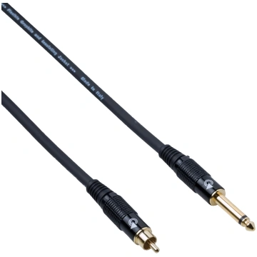 6,3mm mono jack - RCA audio vads 3 metri Bespeco