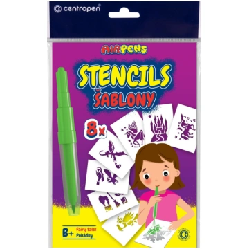 Trafarets "PASAKAS" AIGAT Stencils "FAIRY TALES"