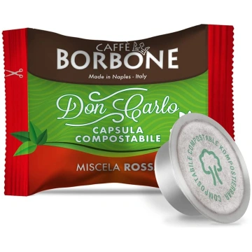 Capsules rouges Borbone COMPOSTABLES compatibles A