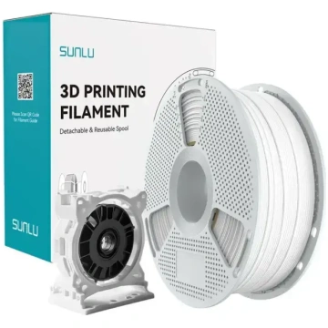 Sunlu PC-ABS kvēldiegs (balts)
