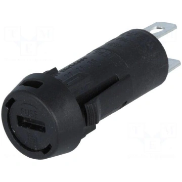 Fuse holder | cylindrical fuses | 5x20mm | 10A | M