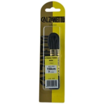 EBANO CALZANETTO STRINGA TONDA NERA 150CM Special 