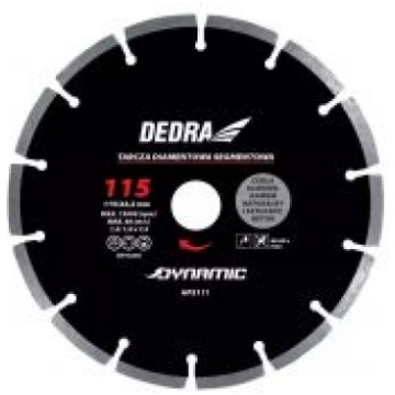 Dimanta slipešanas disks Segmenta 180/22,2mm Dynam