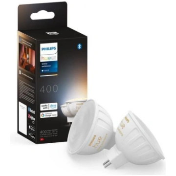 KOMPLEKTS 2x LED Aptumšojama spuldze Philips Hue W