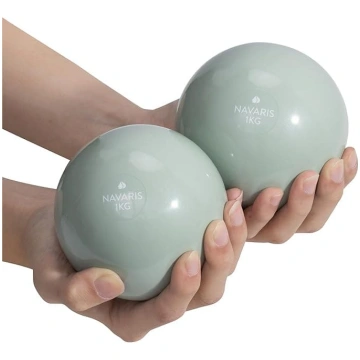 Navaris 2 x vingrošanas bumba Pilates 0,5 kg - Pil