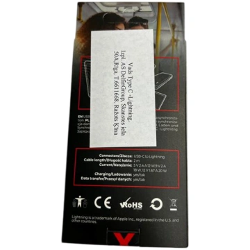MaXlife Type-C-Lightning 2m