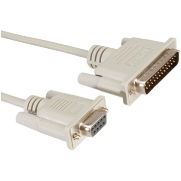 Roline Modem Cable, DB9 F - DB25 M, 6 m 11.01.4560