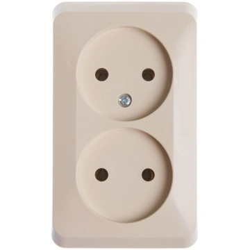 Dubultā kontaktligzda Schneider Electric Prima WDE