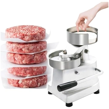 XSDAJSD Komerciālā Hamburgeru patty prese, manuālā