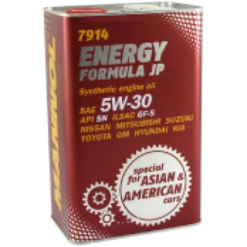 Motoreļļa Mannol Energy Formula JP 7914 5W-30 4 lt