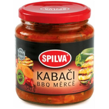 Kabači BBQ mērce 580ml, Spilva