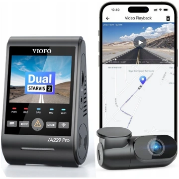 VIOFO A229 Pro 2CH-G GPS - Video recorder ( A229 P
