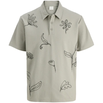 JACK&JONES - Vīriešu polo krekliņš ar īsām piedurk