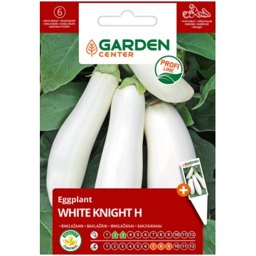 Sēklas Garden Center, baklažāns WHITE KNIGHT, 0.5 