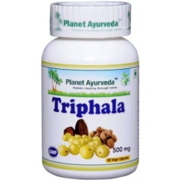 Triphala Organic 500 mg Planet Ayurveda 60 caps