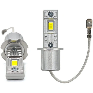 LED H3 spuldzes 12V-24V CANBUS 4500lm 2gab MotoLED