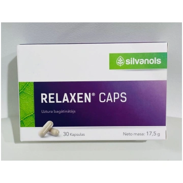 RELAXEN Caps kapsulas, 30 gab. Silvanols SIA