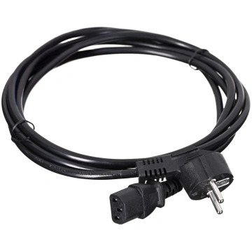 SAVIO CL-146 Power cable Schuko IEC C13, 3 m Black