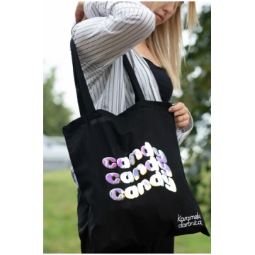 Auduma soma "Candy" Karameļu darbnīca