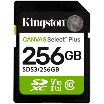 Kingston Canvas Select Plus SDS3/256GB