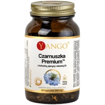 Yango YANGO Premium melno ķimeņu garšas kapsulas a